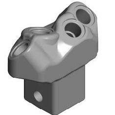 Забурник для скальных пород под круглые резцы AG RP4-260